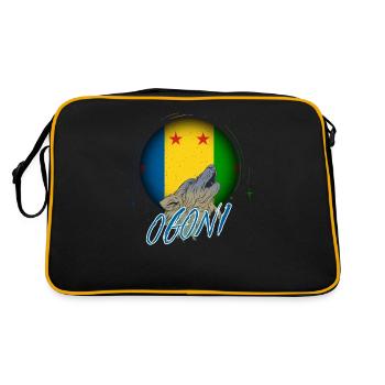 Ogoni - Sac Retro - noir/or - Dos