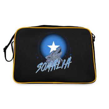 Somalia - Retro Bag - black/gold - Back