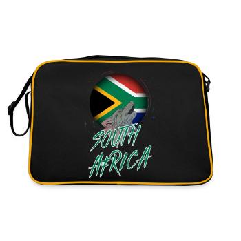 South Africa - Retro Bag - black/gold - Back