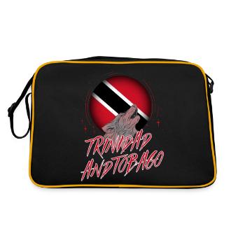 Trinidad and Tobago - Retro Bag - black/gold - Back