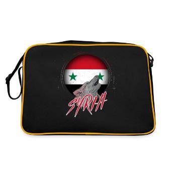 Syrie - Sac Retro - noir/or - Dos