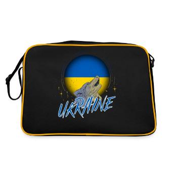 Ukraine - Sac Retro - noir/or - Dos