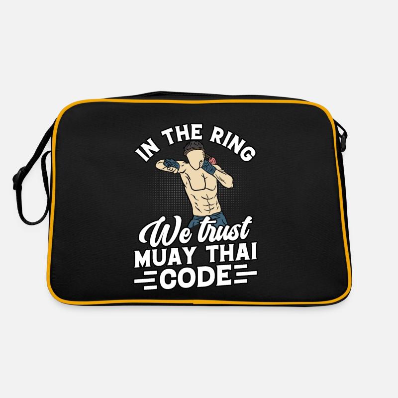 Sur le Ring, nous faisons confiance au Muay Thai Code Sac Retro