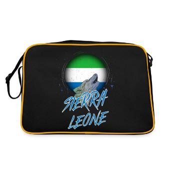 Sierra Leone - Sac Retro - noir/or - Dos