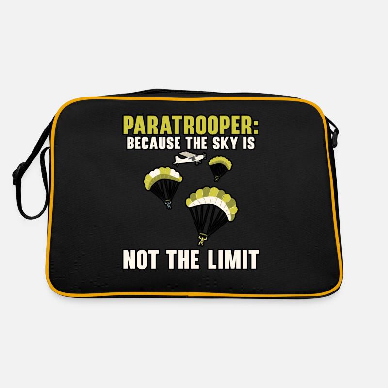 Parachutistes Parachutisme Parachutisme Sac Retro