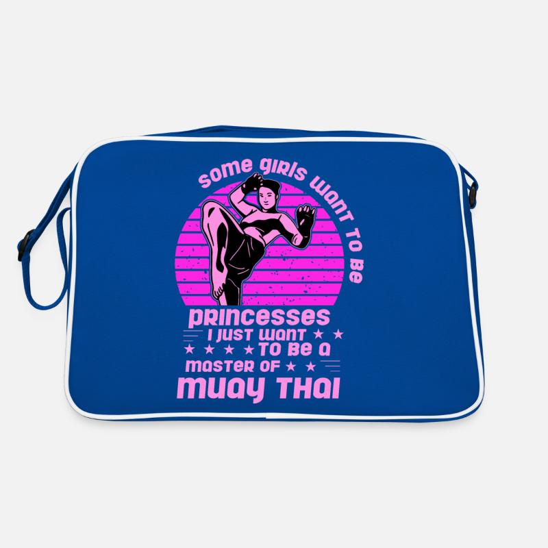 Manche Mädchen wollen Prinzessinnen sein, ich will einfach nur sein Retro Tasche