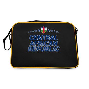 Central African Republic - Retro Bag - black/gold - Back