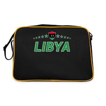 Libéria - Sac Retro - noir/or - Dos