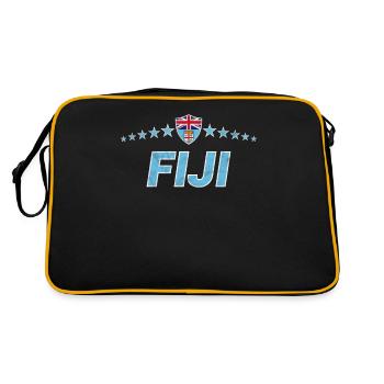 Fiji - Retro Bag - black/gold - Back