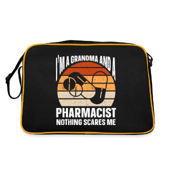 Diplôme de Pharmacien Médecine Pharmacie - Sac Retro - noir/or - Dos