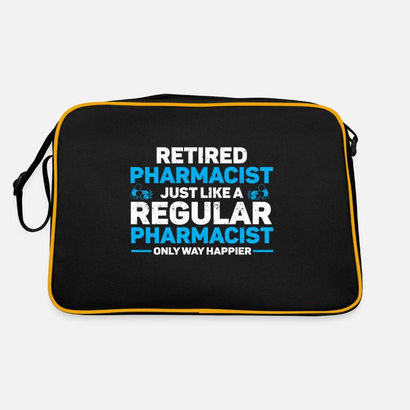 Pharmacist Degree Medicine Pharmacy Retro Bag