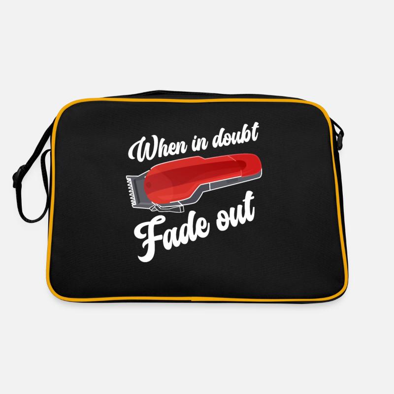 Cadeau de coiffeur pour salon de coiffure disant coiffeur Sac Retro