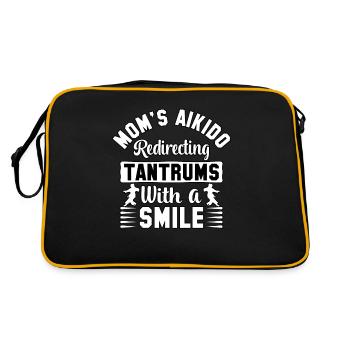 L’Aïkido de maman redirige les crises de colère avec le sourire - Sac Retro - noir/or - Dos