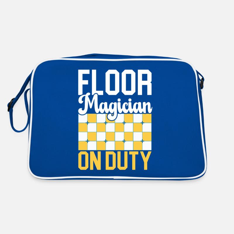 Carreleur Profession Carrelage Couche De Sol Carrelage Sac Retro