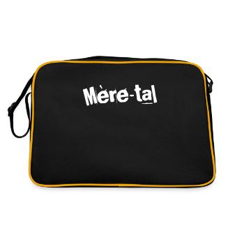 Mère-tal Elegance - Sac Retro - noir/or - Dos