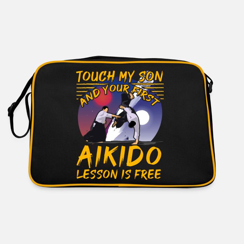 Touch my Son et votre première leçon d’Aïkido est gratuite Sac Retro