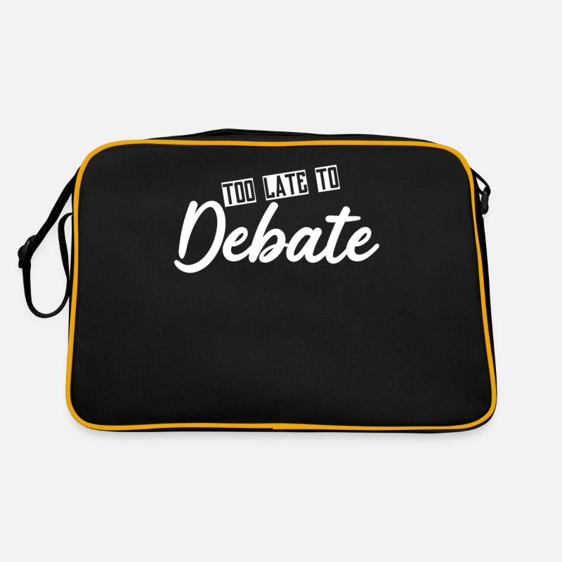 Équipe de débat Discussion Club de débat Sac Retro