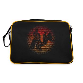 Aikido - Retro Bag - black/gold - Back