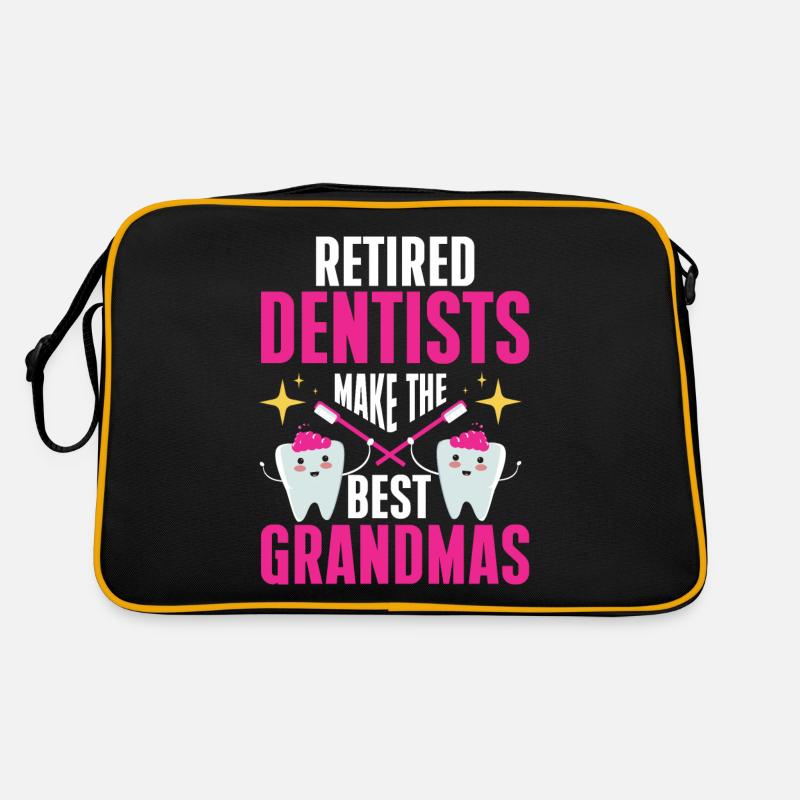 Dentist Student Degree Teeth Dentistry Retro Bag