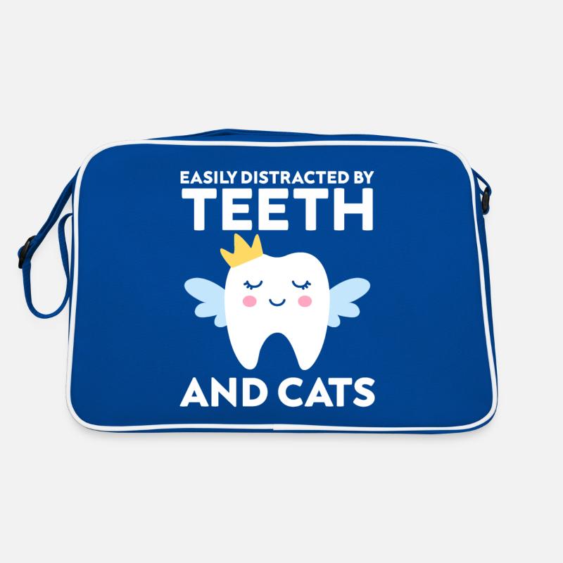 Dentist Student Degree Teeth Dentistry Retro Bag