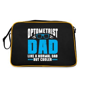 Optometrist Optometrist Optometry - Retro Bag - black/gold - Back