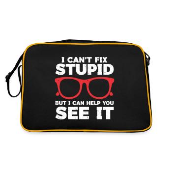 Optometrist Optometrist Optometry - Retro Bag - black/gold - Back