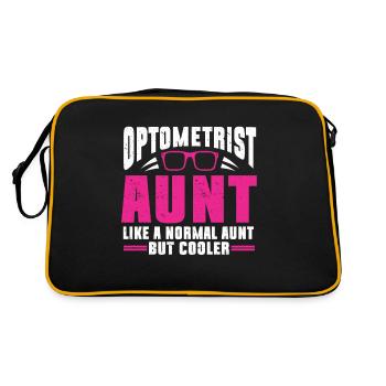 Optometrist Optometrist Optometry - Retro Bag - black/gold - Back