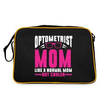Optometrist Optometrist Optometry - Retro Bag - black/gold - Back