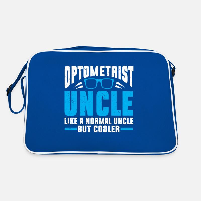 Optometrist Optiker Optometrie Retro Tasche