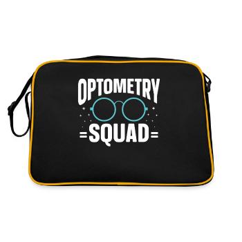 Optometrist Optometrist Optometry - Retro Bag - black/gold - Back