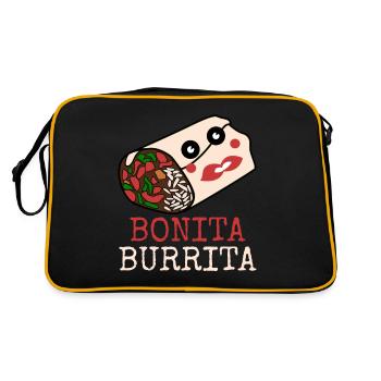 Burritos Bonita Burrito - Sac Retro - noir/or - Dos