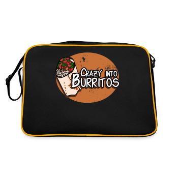 Burritos Burrito fou - Sac Retro - noir/or - Dos
