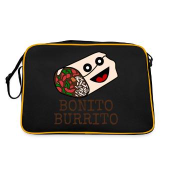 Burritos Bonite Burrito - Sac Retro - noir/or - Dos