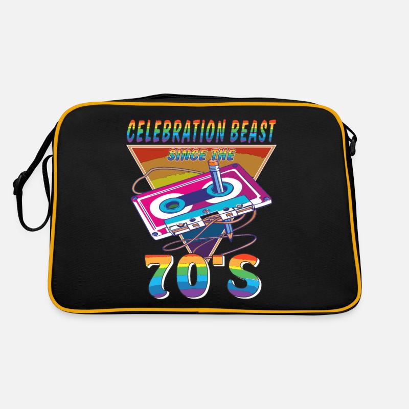 KASSETTE CELEBRATION BEAST 70ER Retro Tasche
