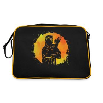 Wing Chun - Retro Bag - black/gold - Back