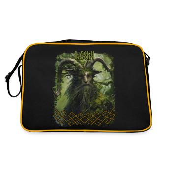 Festival du panthéon païen de la mythologie slave de Leshy - Sac Retro - noir/or - Dos