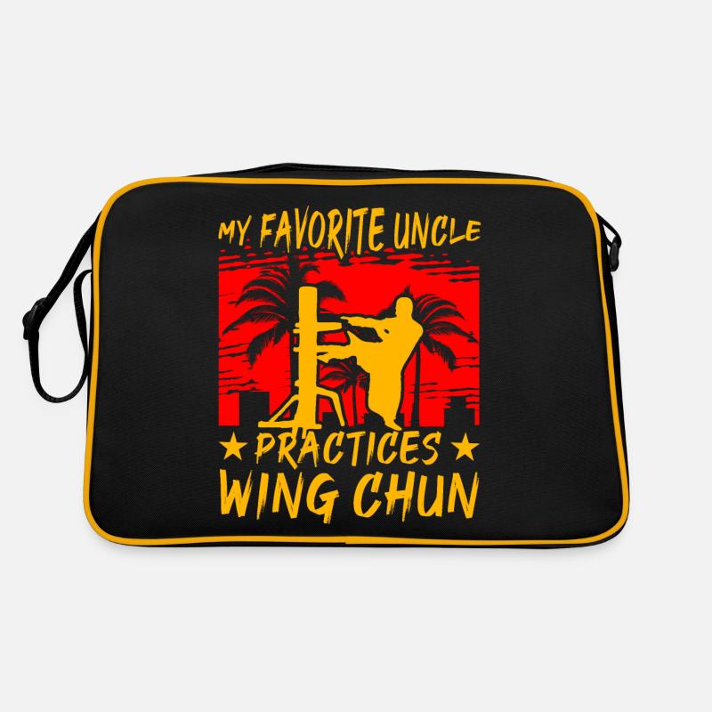 My favorite uncle practices Wing Chun Retro Bag