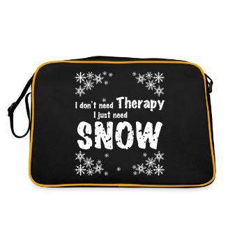 Flocons de neige flocon de neige - Sac Retro - noir/or - Dos