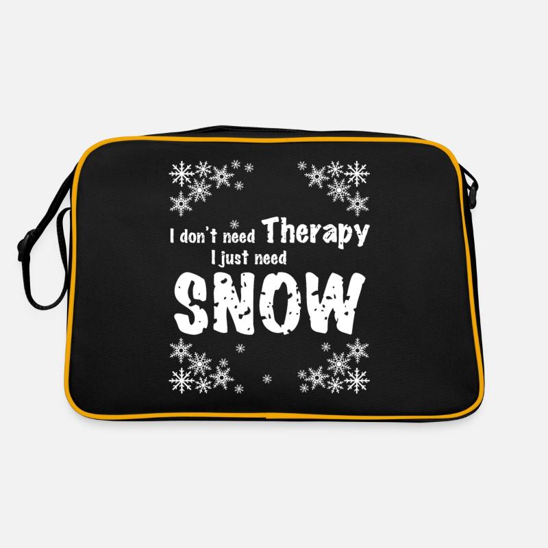 Flocons de neige flocon de neige Sac Retro