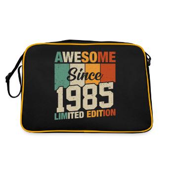 Millésime 1985 Anniversaire - Sac Retro - noir/or - Dos