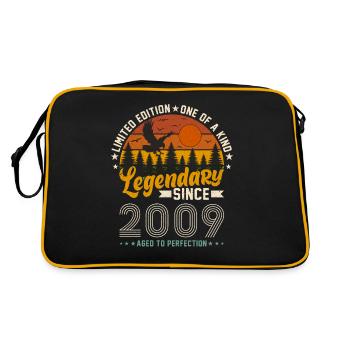 Année jubilaire 2009 - Sac Retro - noir/or - Dos