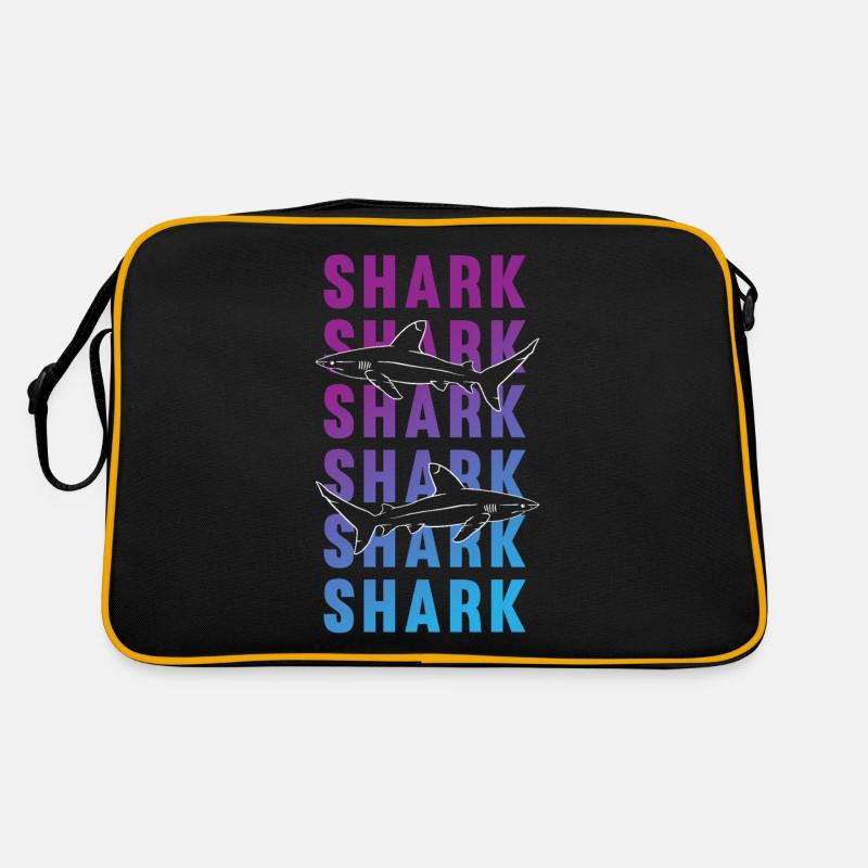 Proud Shark Sea Deep Explorer Gift Retro Bag