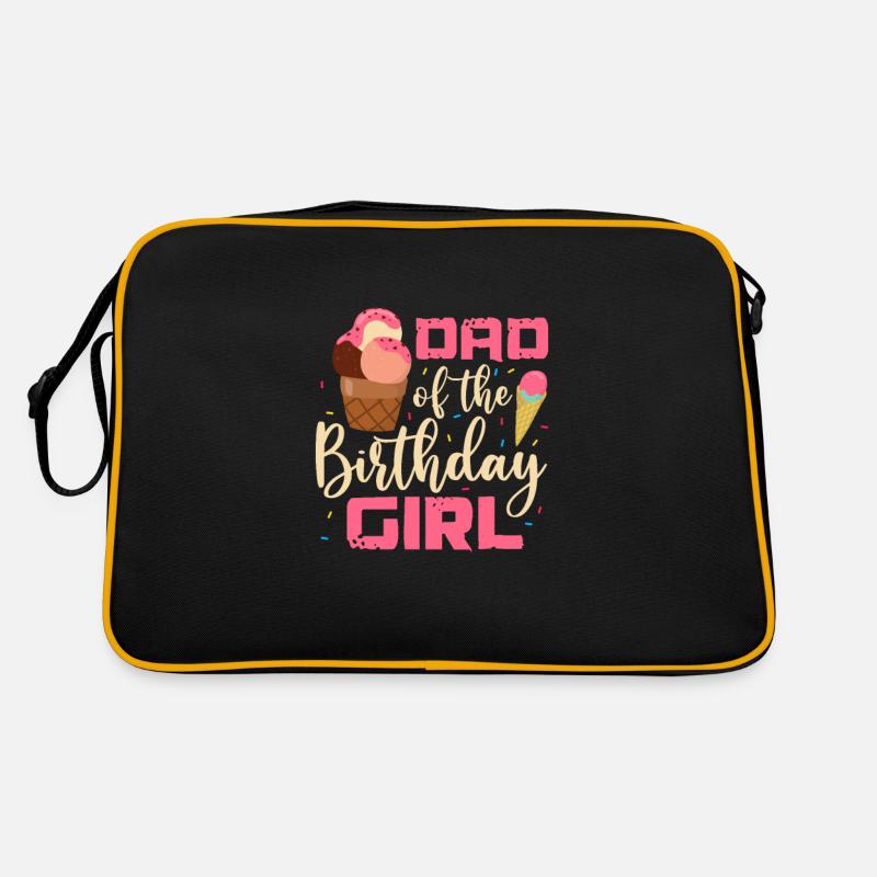 Eiscreme Eis Eiskrem Ice Cream Sommer Geschenk Retro Tasche