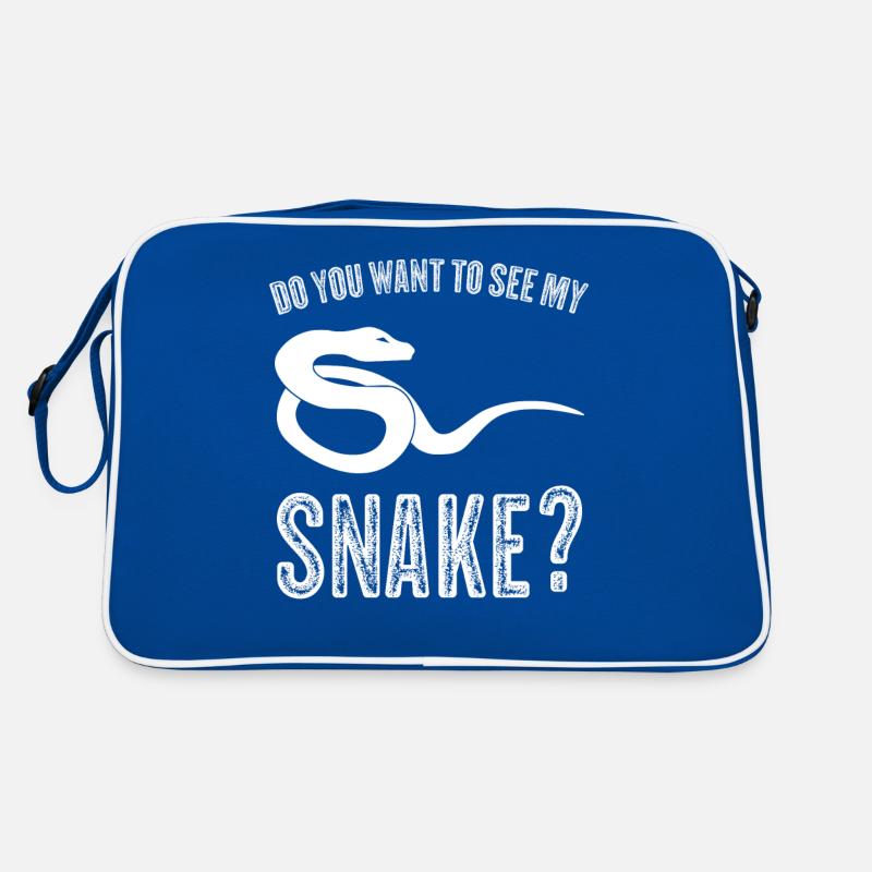 Serpent Blague Serpents Sac Retro