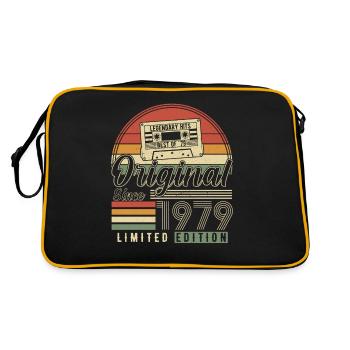 Légendes de 1979 - Sac Retro - noir/or - Dos