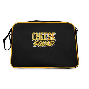 Cheese - Retro Bag - black/gold - Back