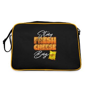 Cheese - Retro Bag - black/gold - Back