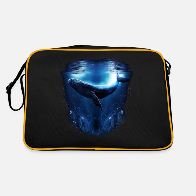 Blauwal Retro Tasche