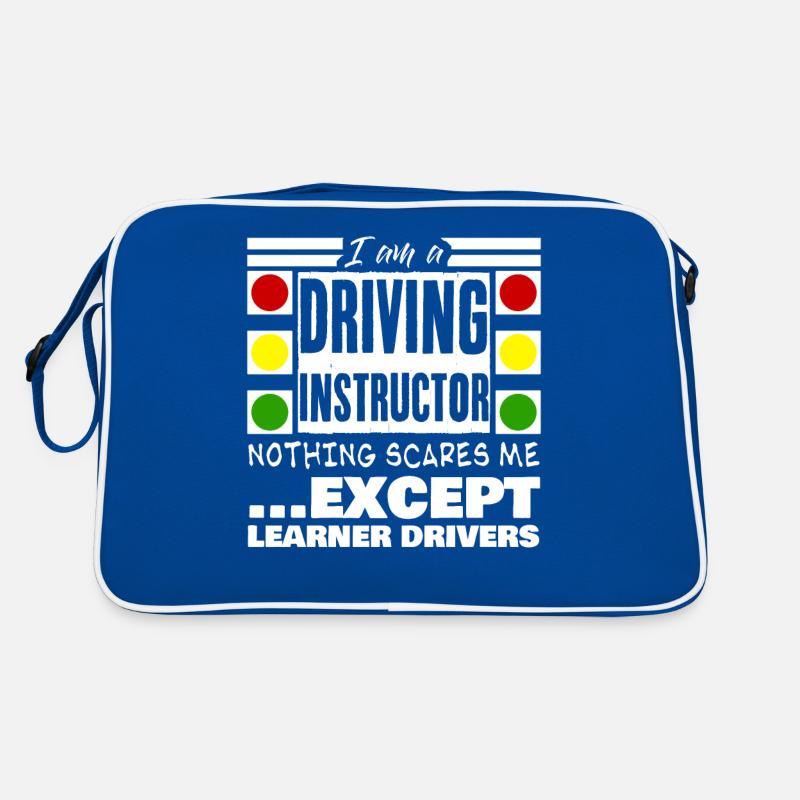 Moniteur d’auto-école Apprentis conducteurs Sac Retro