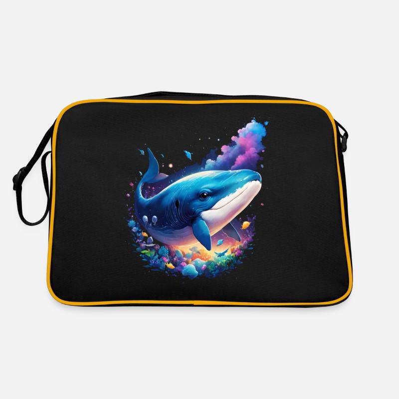 Blauwal Retro Tasche